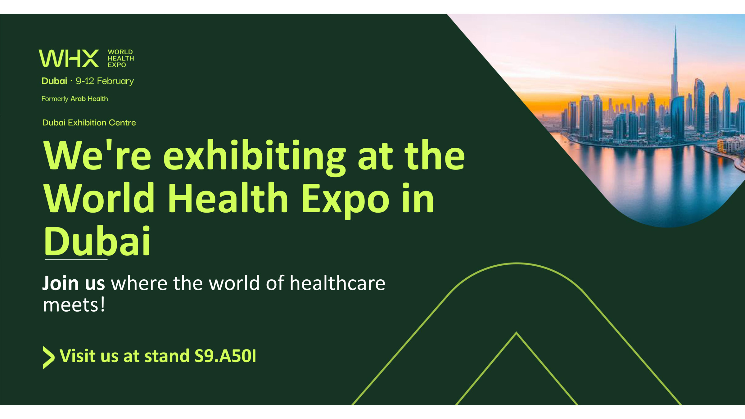 We’re heading to WHX Dubai 2026 – come and meet us! | PDR News
